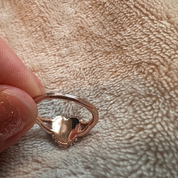 Coach Gold Heart Ring with Pearls - Picture 15 of 16